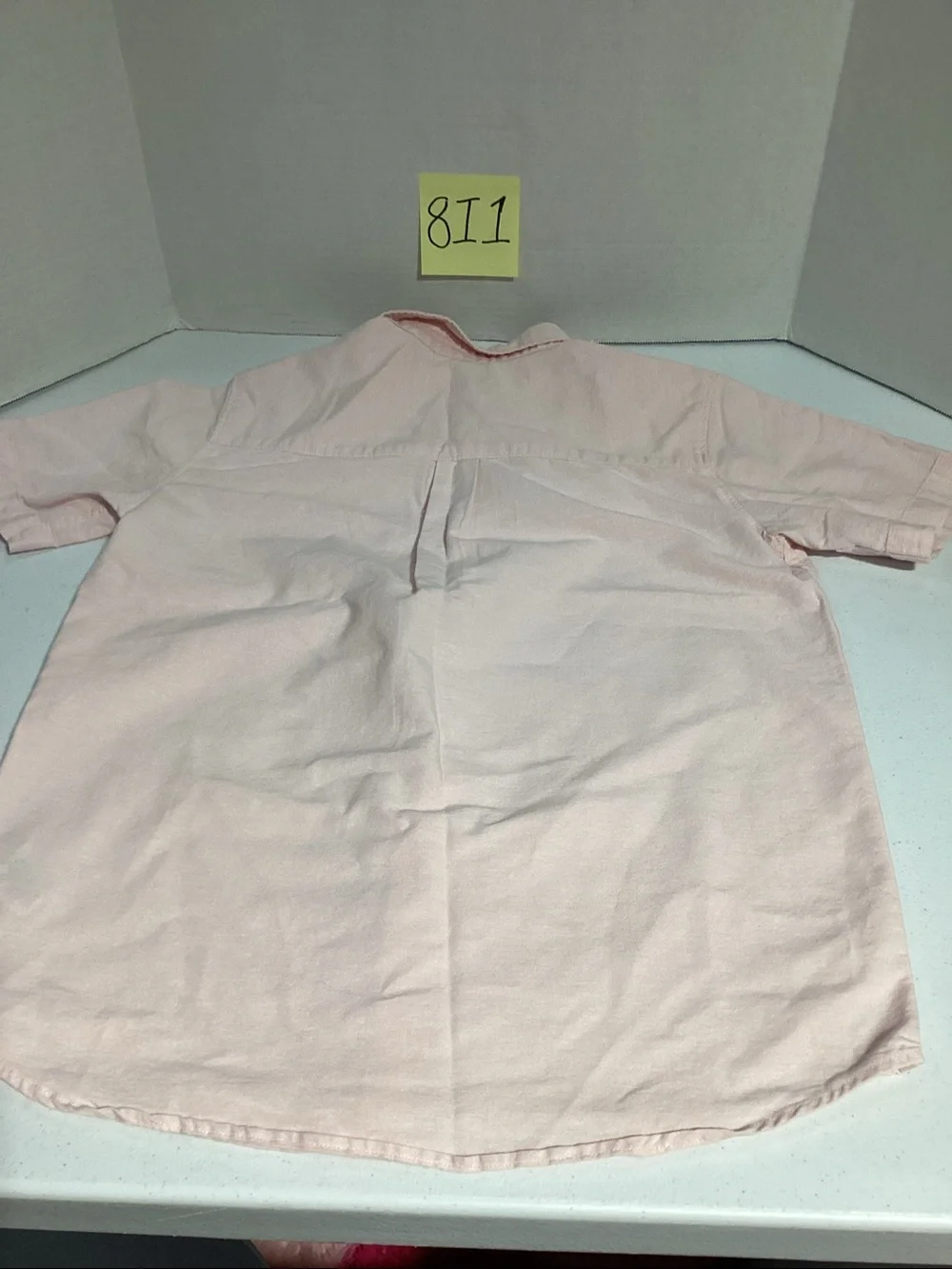 Old Navy Light Pink Casual Button-Down Shirt